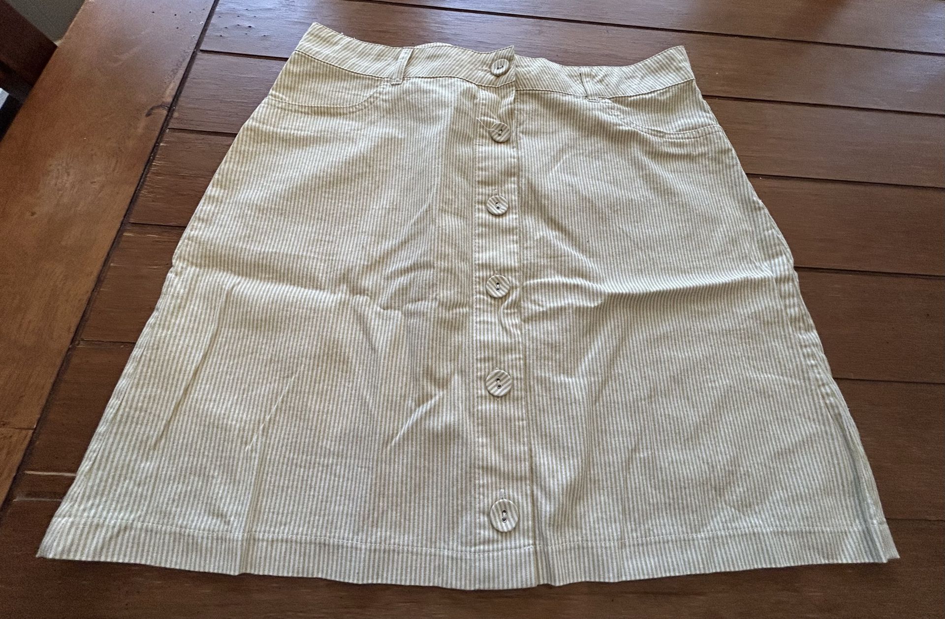 Forever 21 striped skirt medium
