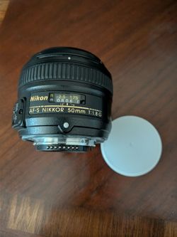 Nikon AF-S NIKKOR 50mm f/1.8G Standard Lens Nikon F Mount Auto/Manual