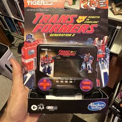 Transformers Tiger Retro Handheld Game New In Box 