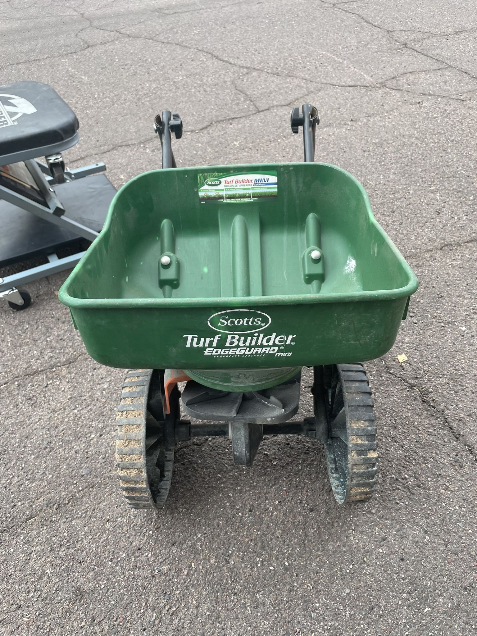 Broadcast Grass Seed Car