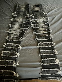 Stacked jeans