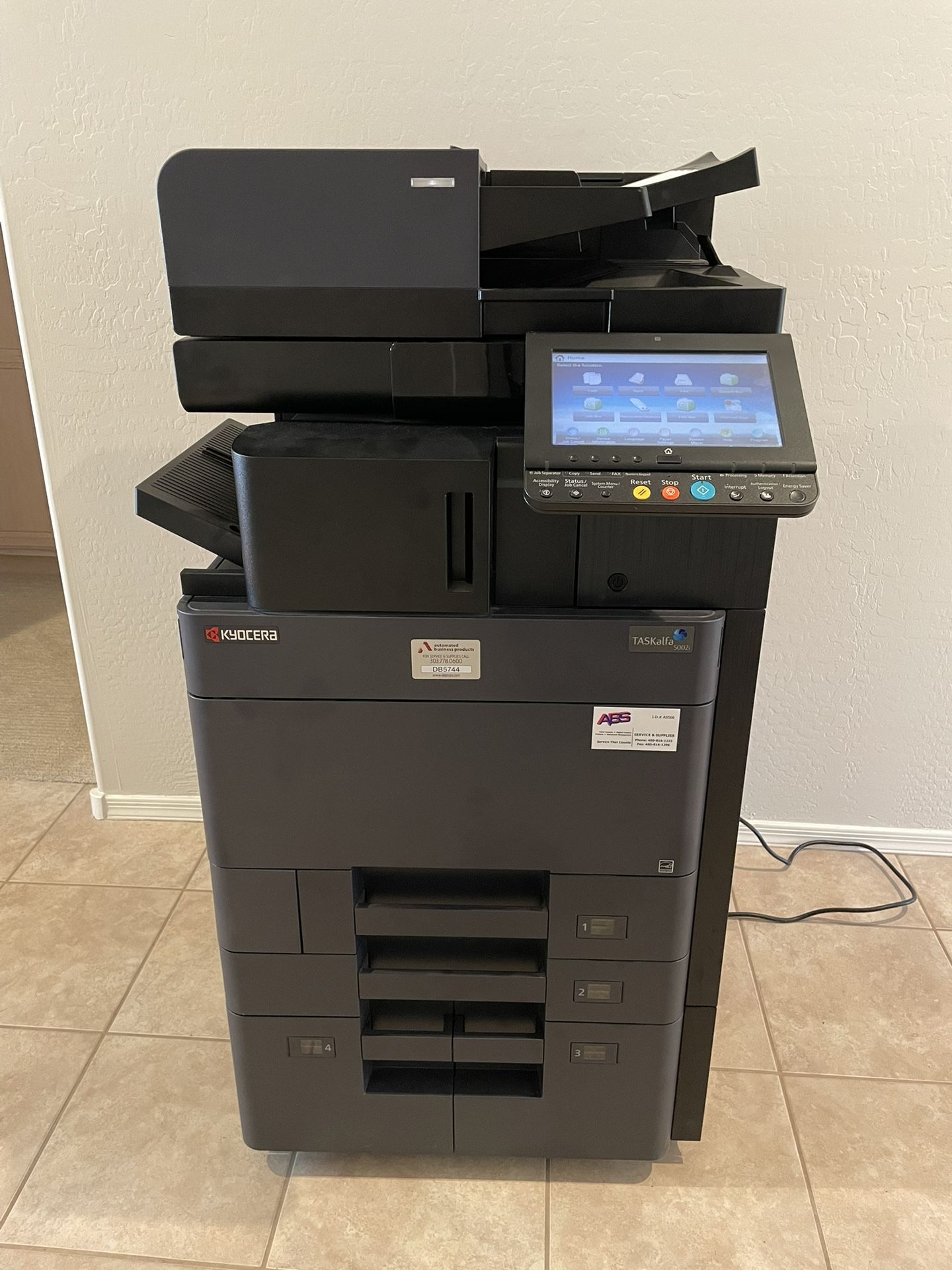Kyocera Taskalfa 5002i Industrial Printer Copier Scanner