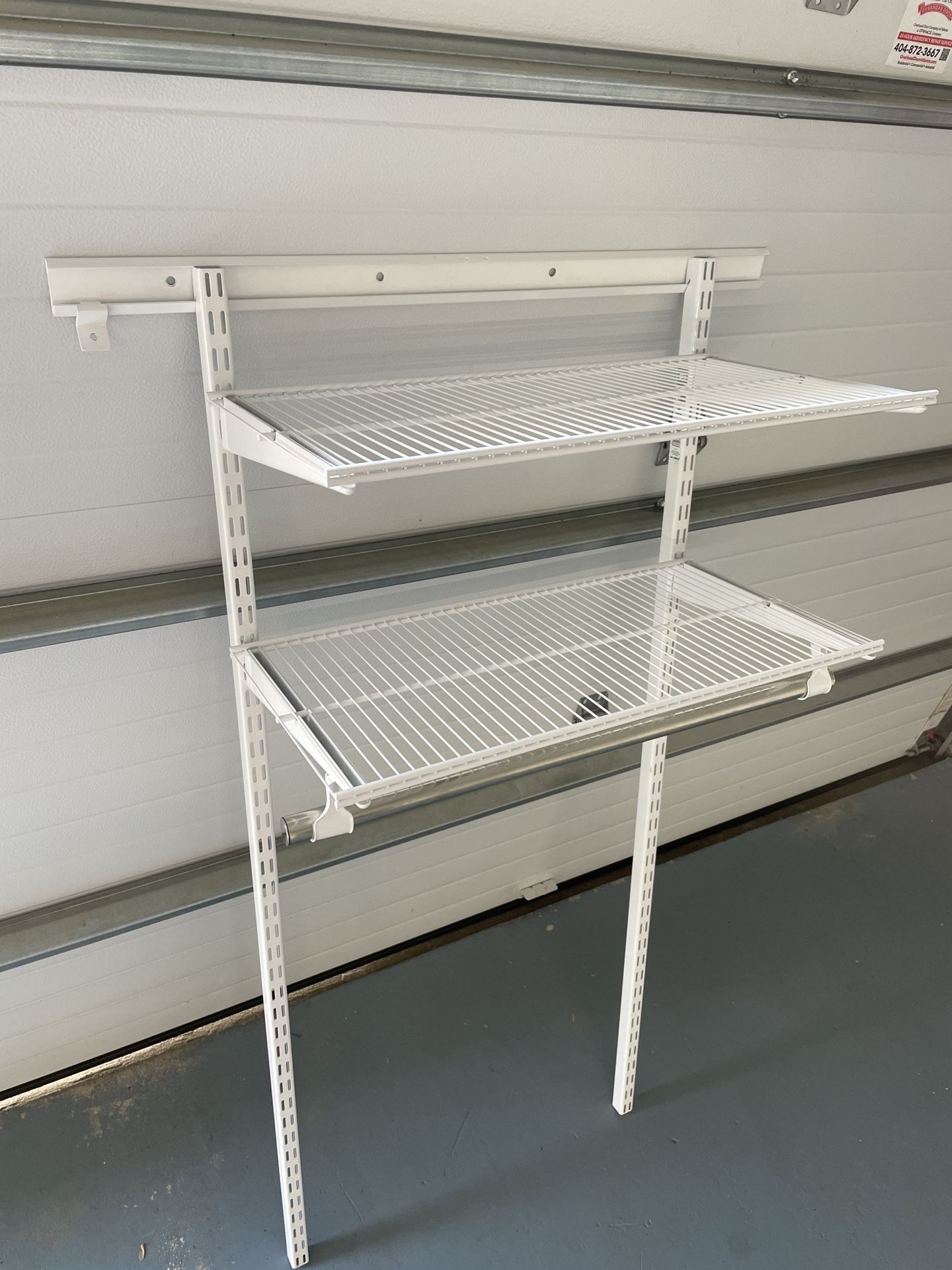 ELFA shelving system (shelves are 24x12). for Sale in Marietta, GA ...