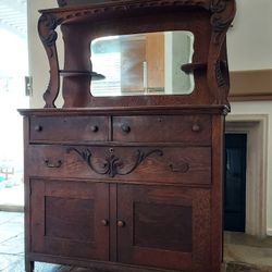 Antique Shelbyville Hutch 