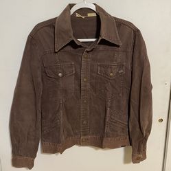 90s Vintage CHEAP JEANS Brown Denim Jacket