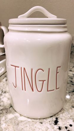 Rae Dunn “JINGLE” Canister