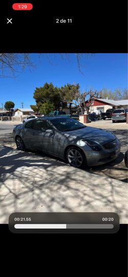 Infiniti G35 Coupe Silver