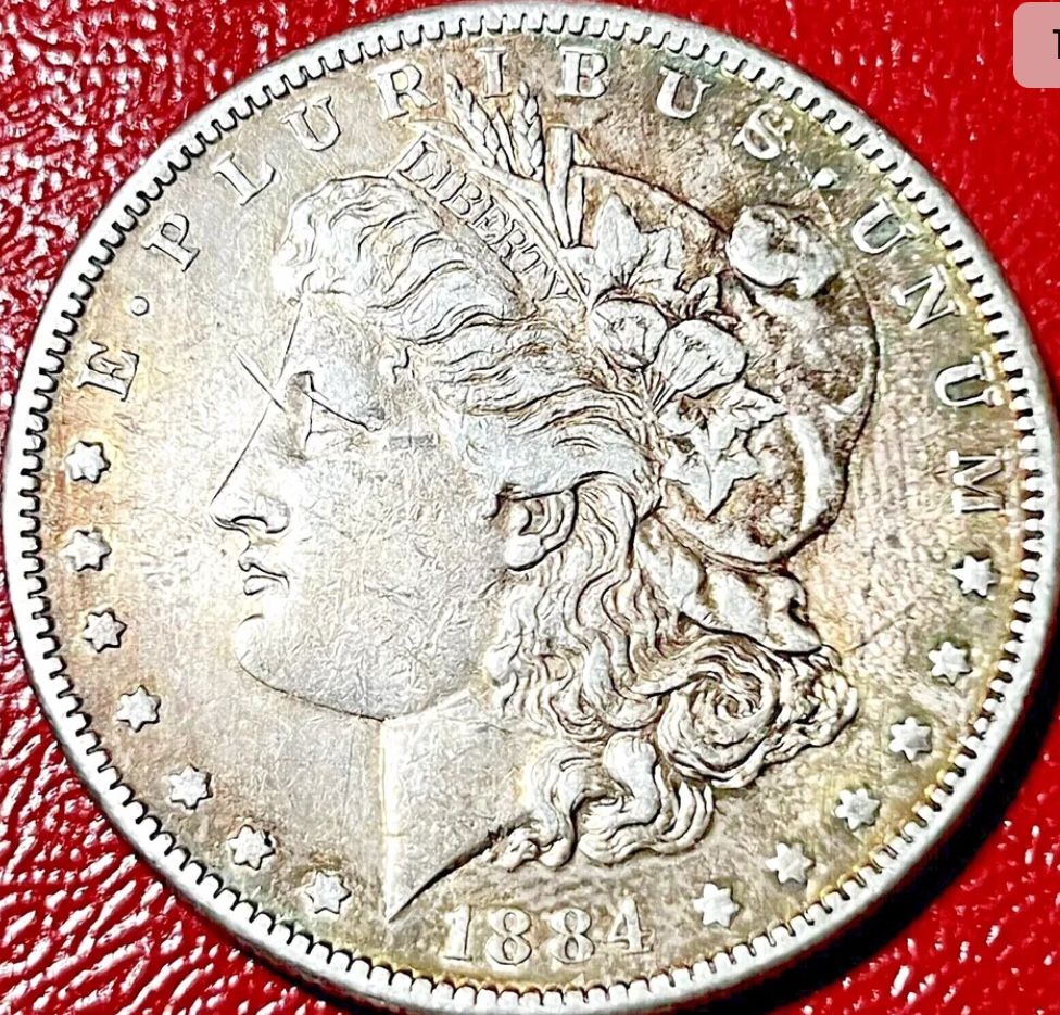1884 S Morgan Silver Dollar 