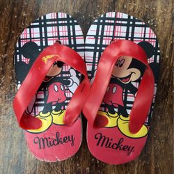 Disney Mickey Mouse Kids Flip Flops