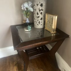 Wooden End Table