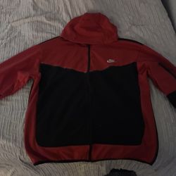 Red And Black Nike Tech