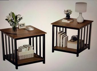Brand new set of 2 side tables for living room/bedroom