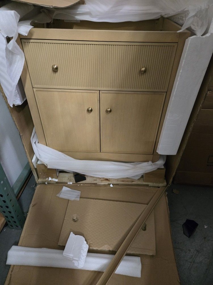 KOHLER Malin by Studio McGee 30-in White Oak Undermount Single Sink Bathroom Vanity Less Top