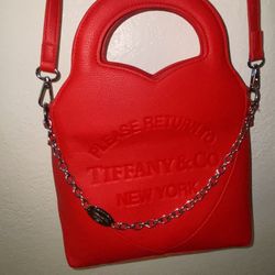 Tiffany Red Handbag/Crossbody