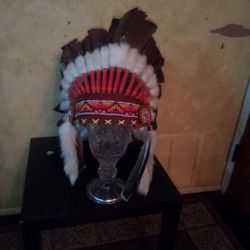 Two Indian Head Dresses 