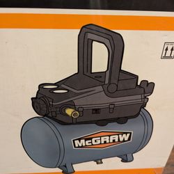 3 Gallon 1/3 HP 110 PSI Oil-Free Air Compressor - NIB