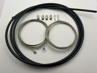 Shimano Shifter Derailleur Cable Kit Black New!