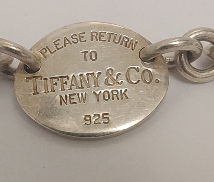 Tiffany & CO. "Please Return To Tiffany" Sterling Silver Bracelet