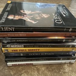 8 New DVD Movies $10