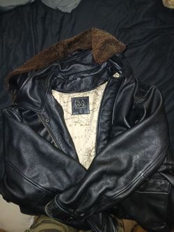 Jos. A Bank Genuine leather bomber xxl
