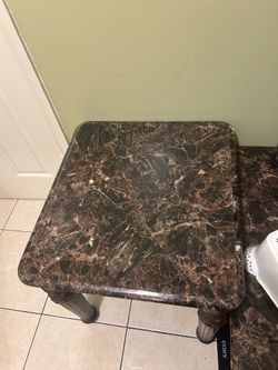 Coffee table + side table