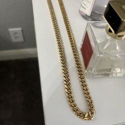 CUBAN LINK CHAIN  10k….103.3…..26inches 8mm Asking $6800….firm