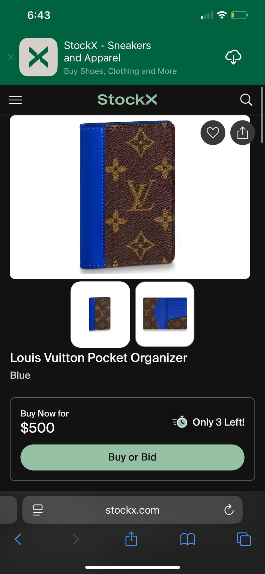 Men’s Louie Vuitton Wallet
