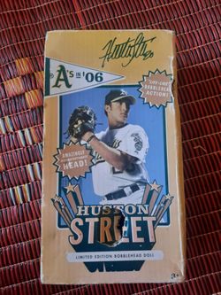 2006 Oakland A's Huston Street Bobblehead - Box Detail