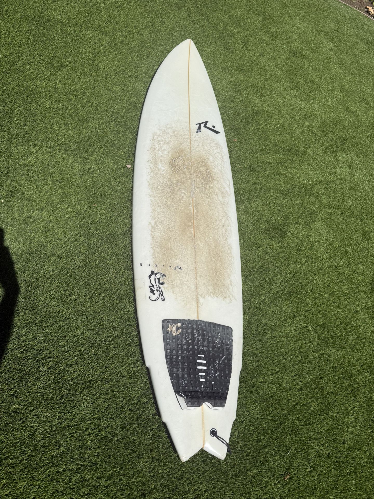 Rusty Surfboard
