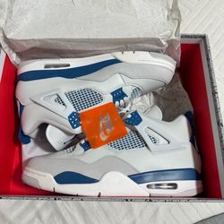 air jordan 4 retro military blue