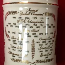 Vintage 1980 Alabama Decanter 