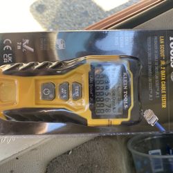 Brand New Klein Tools LAN Scout Jr. 2 Cable Tester