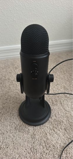 Microphone and headphones