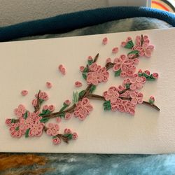 Cherry Blossom Paper Quilling 