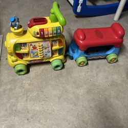 Vtech Alphabet Train Ride On