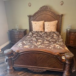 Bedroom Set 6 Pieces Queen Size