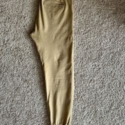 Hollister Khaki Joggers - Mens Small