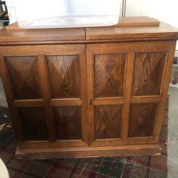 Solid Wood Table/cabinet 