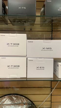 FujiFilm X-M5 with 15-45mm lens