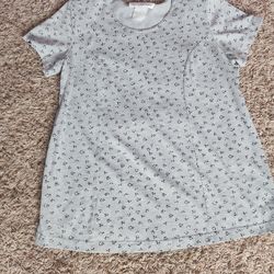 Maternity short sleeve shirt