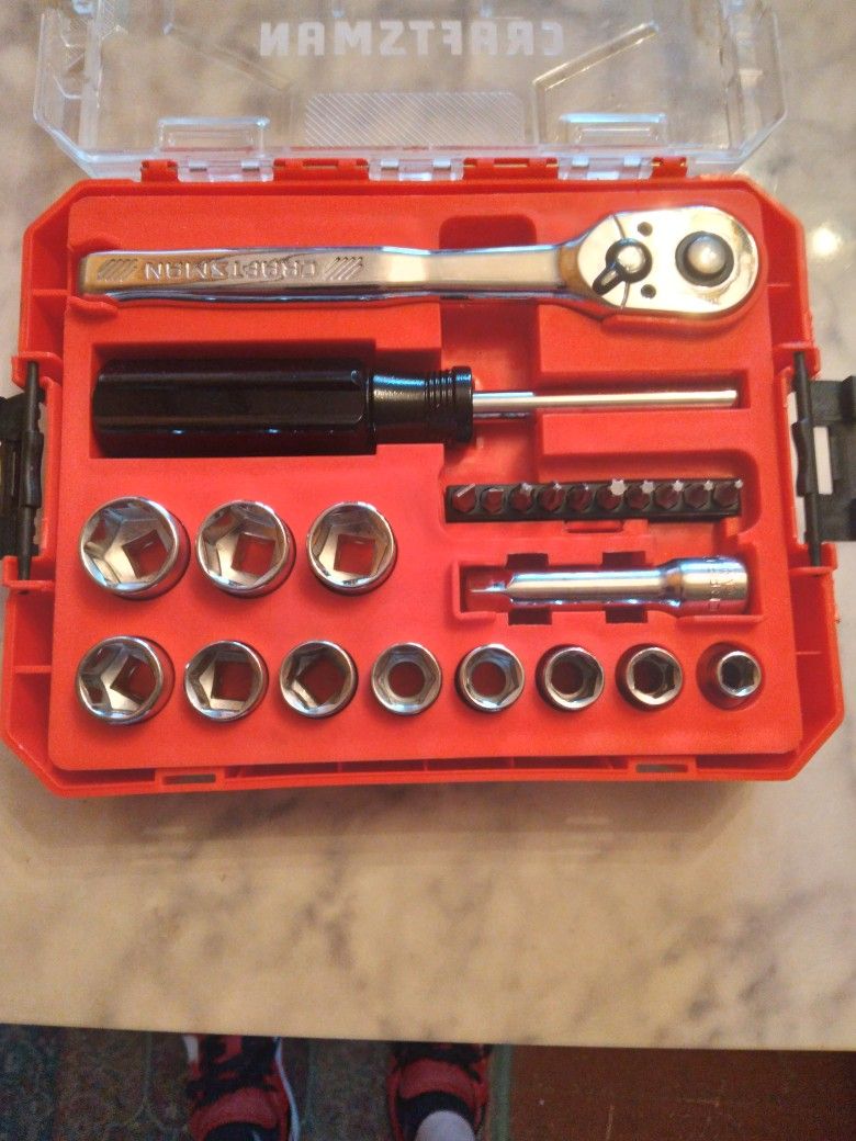 Craftsman 24 Piece 3/8" Drive Socket Set