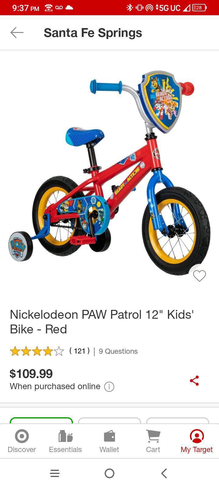 Target Kids Bikes