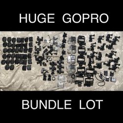 Huge GoPro Accessory Accessories Bundle Lot   Contains everything pictured. Sold As Is For Parts.   A few of the things included are: The Frame, Water