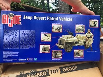 GI Joe: 12 Inch: Desert Patrl figure and vehicle