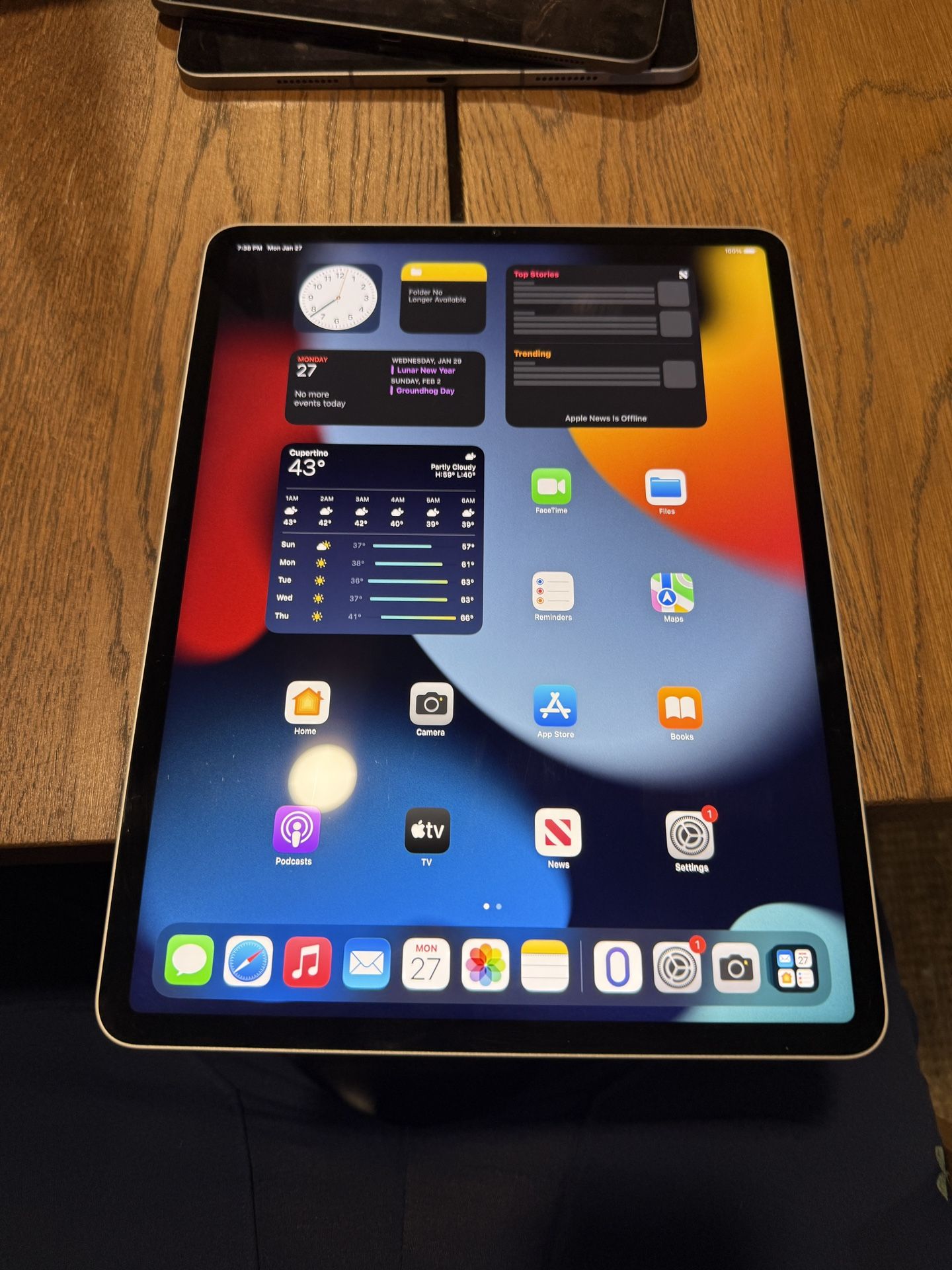 iPad Pro 5th Gen 12.9 in 256GB