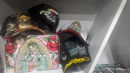 Junior H X Ed Hardy X SadBoyz 4 Hat Collection