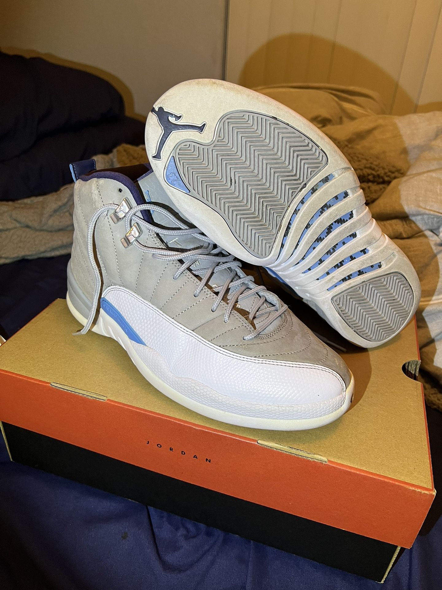 Jordan 12 Wolf Grey 9.5