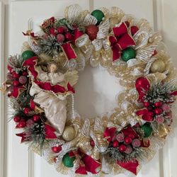 Christmas Angel Wreath 