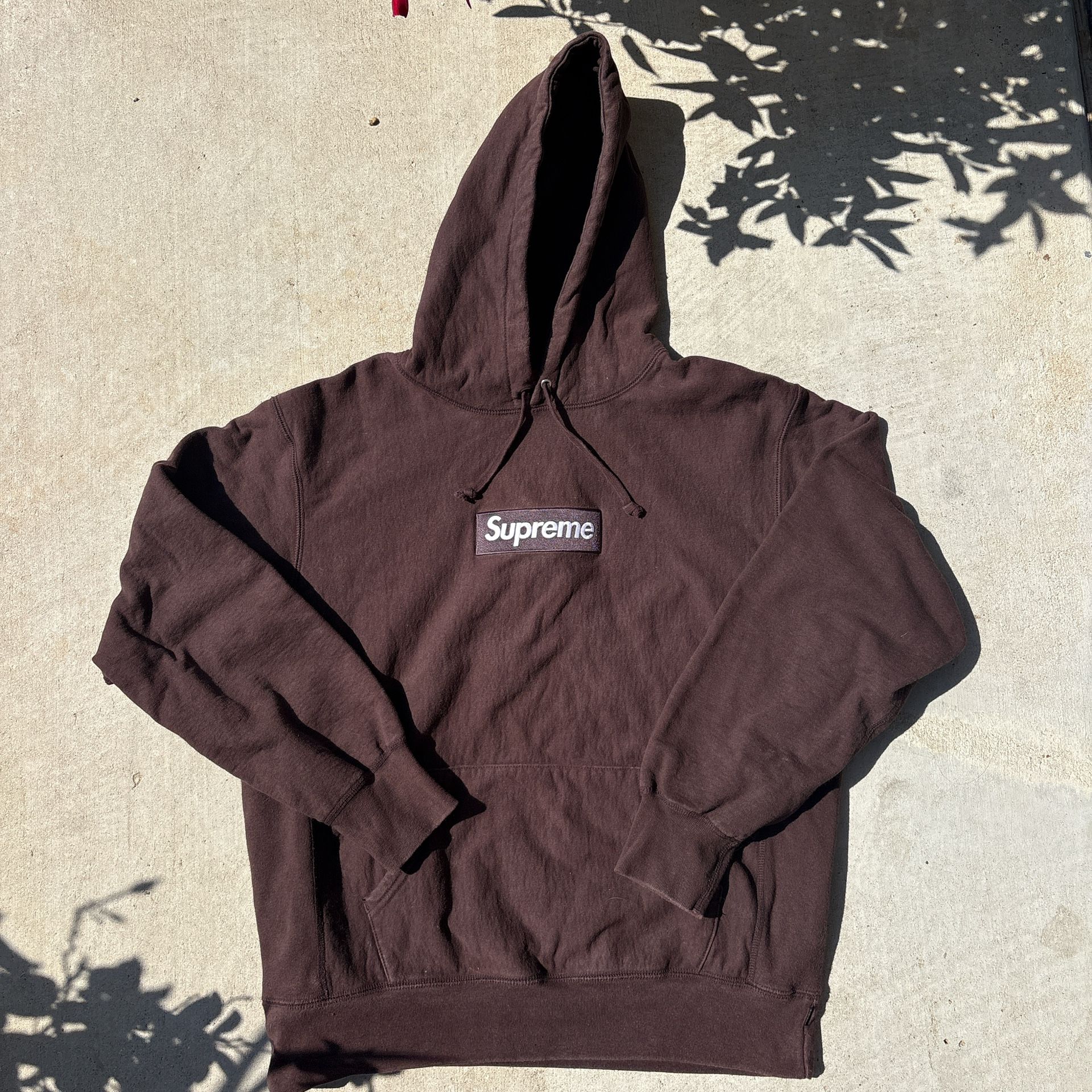 Supreme Box Logo Hooded Sweatshirt (FW21) ‘Dark Brown’