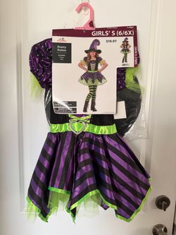 Girls witch costume